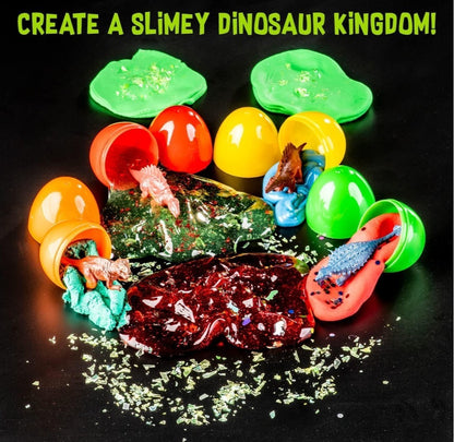 Dinosaur Slime Egg Kit Dig Discovery Explore Science Sensory Play 