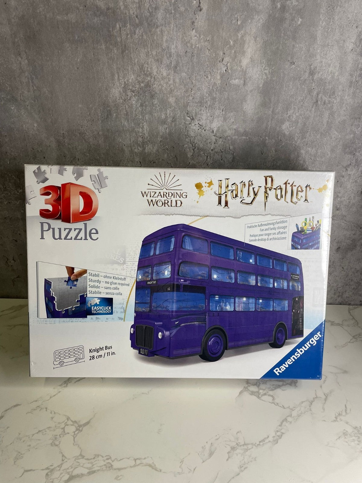 3D Harry Potter Night Bus Puzzle Revensburger New Christmas Gift