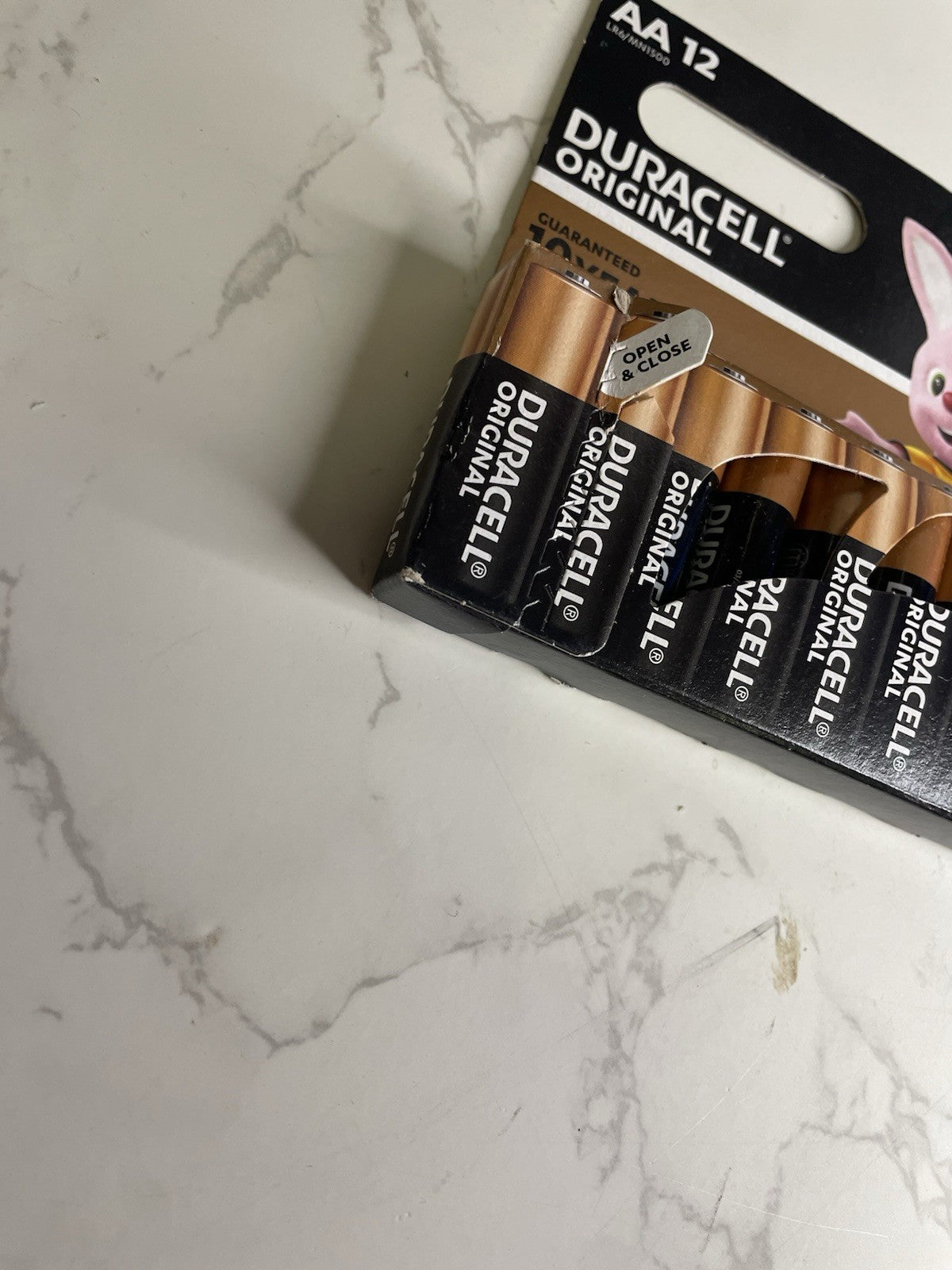 Duracell AA Original 12 X Alkaline Batteries-Long Expiry,Exp-2035 +