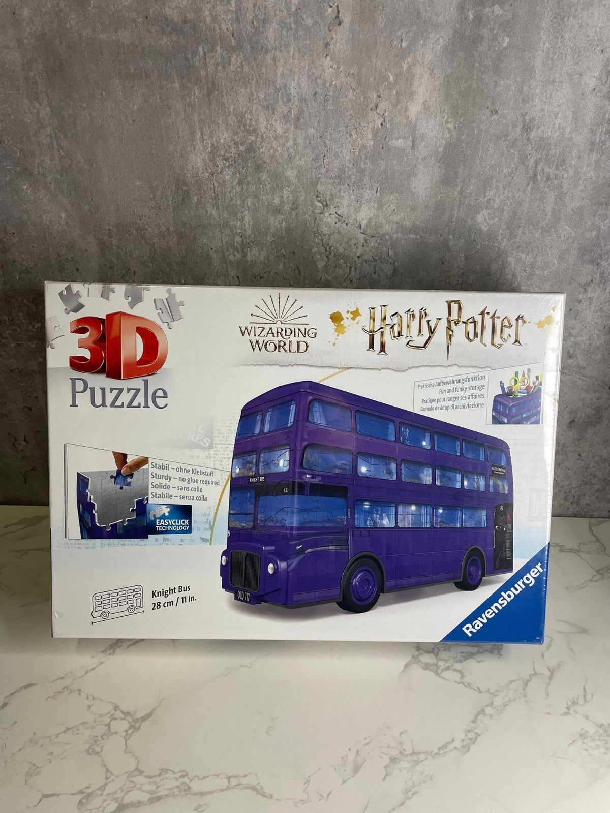 3D Harry Potter Night Bus Puzzle Revensburger New Christmas Gift