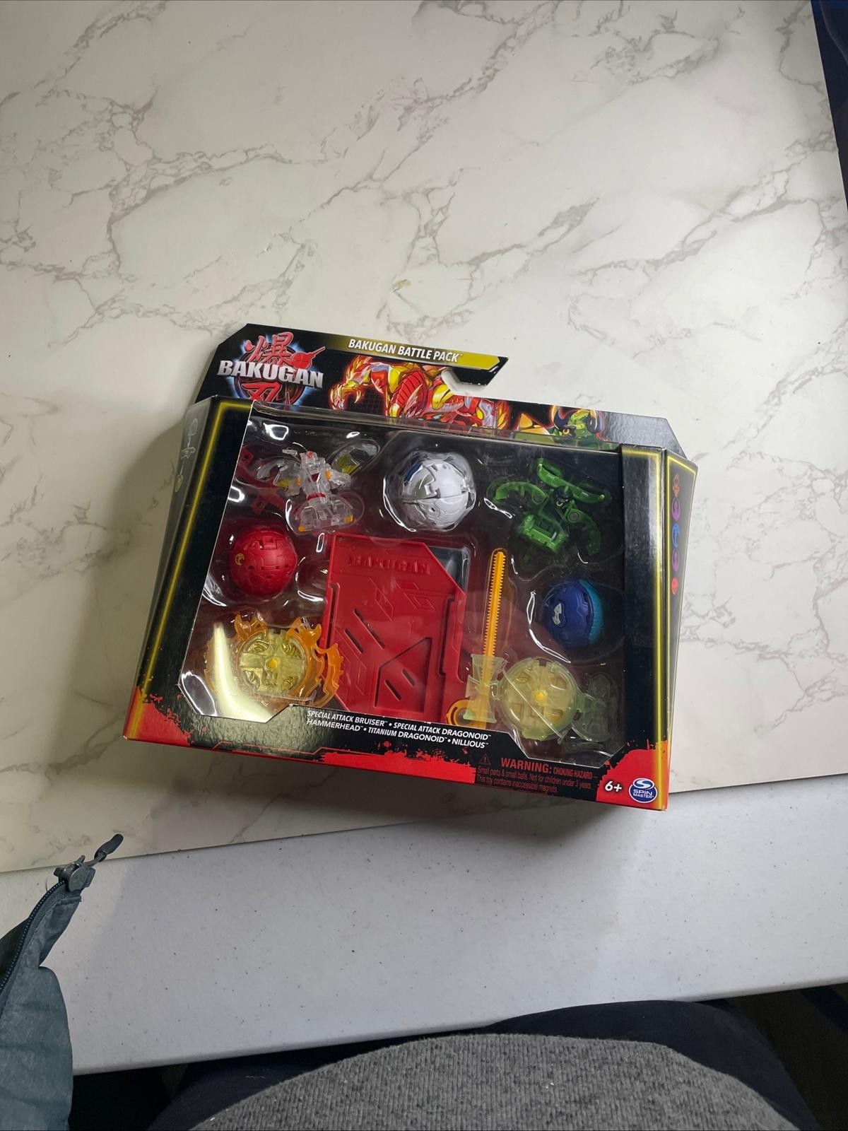 Bakugan Battle 5-Pack Action Figures Toys Set New Christmas Gift