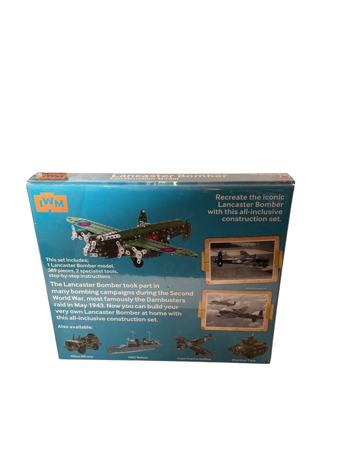 Imperial War Museum Lancaster Bomber Construction Model Birthday Gift Fun Games