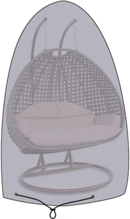 Fly Cover Hanging Swing Single/Double Egg Chair Cover Garden Patio Outdoor 210D