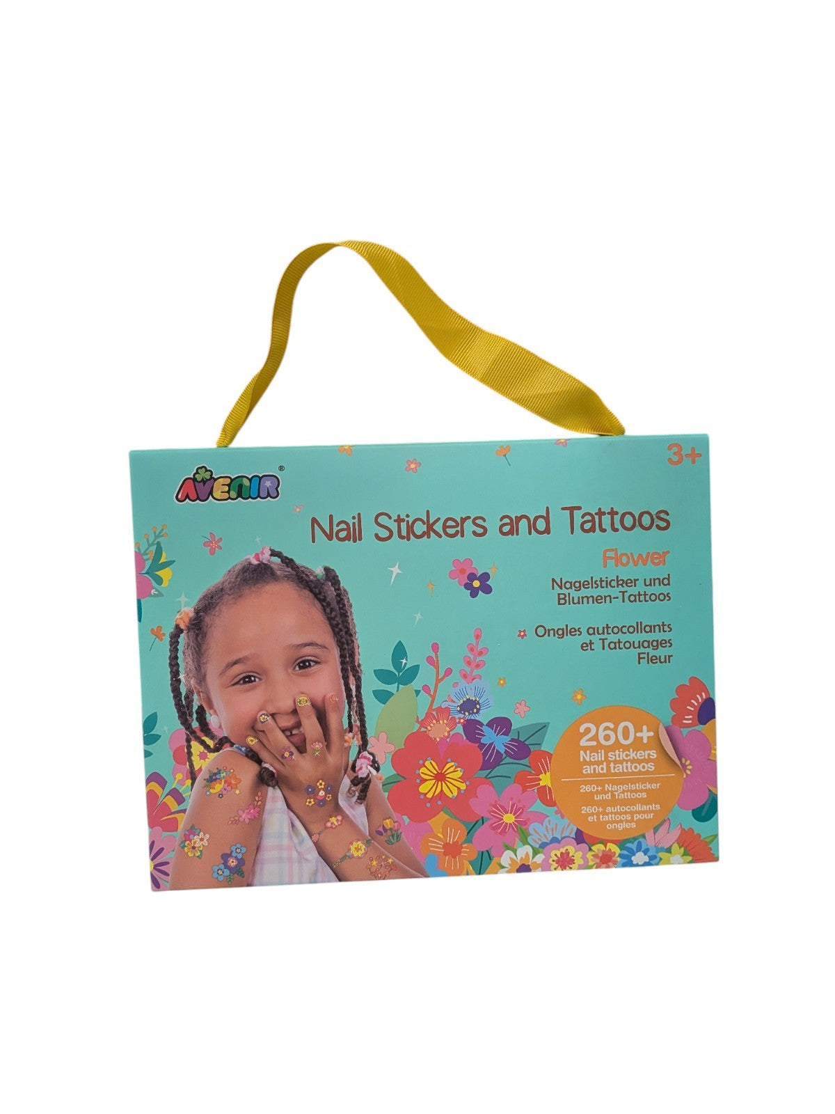 Avenir - Nail Stickers And Tattoos - Flower Toy NEW 3+ Arts & Crafts