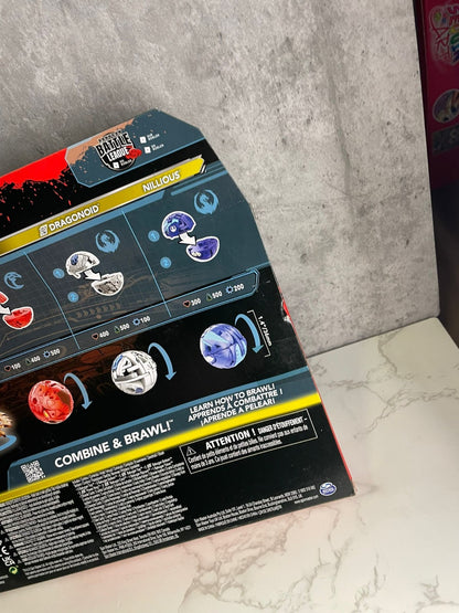 Bakugan Battle 5-Pack Action Figures Toys Set New Christmas Gift