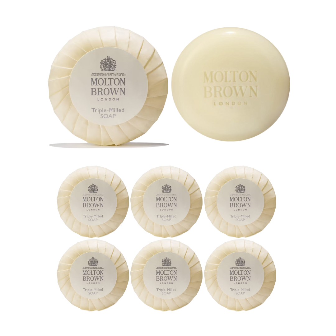 25g Molton Brown x 6 Inc a Gift Bag Triple Milled Soap Set Best For Gift Holiday