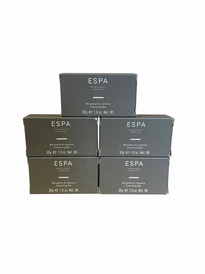 ESPA Bergamot & Jasmine Cleansing Bar Soap 30g x 5 Packs