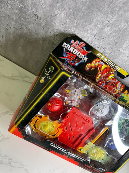 Bakugan Battle 5-Pack Action Figures Toys Set New Christmas Gift