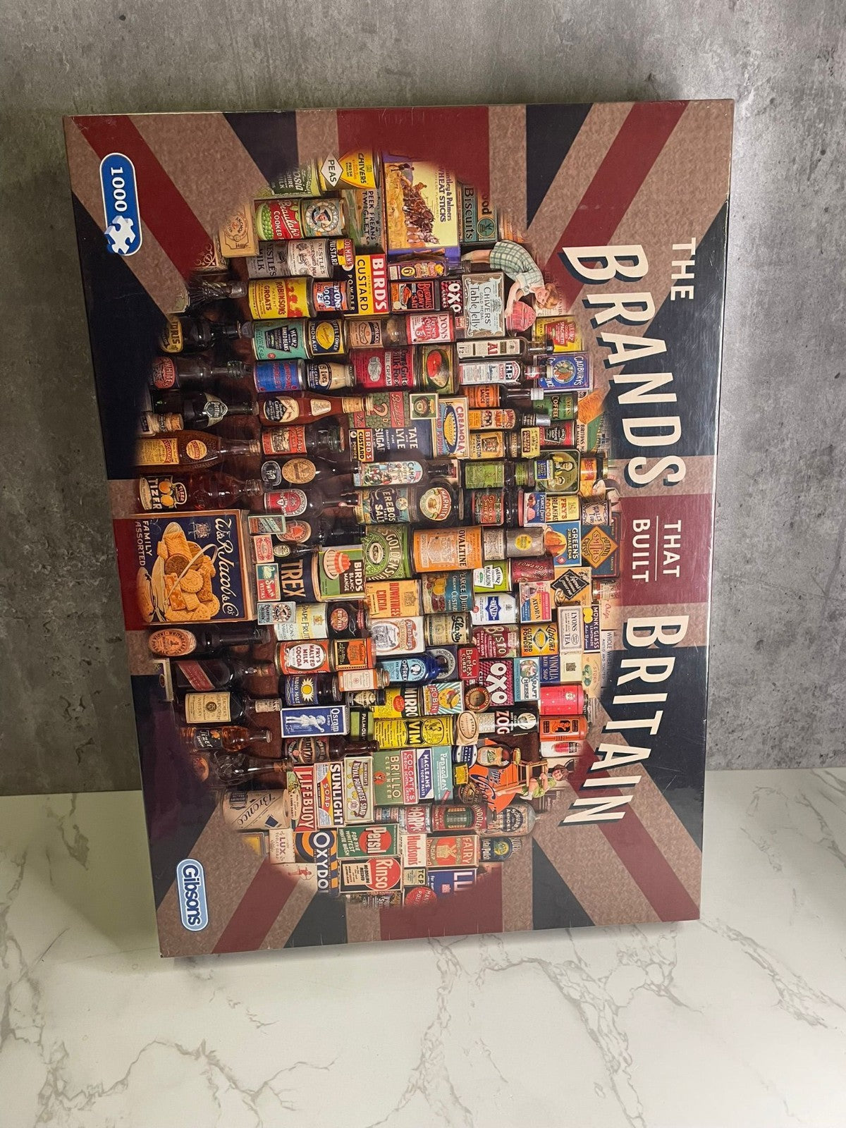 Brands Of Britain 1000 piece Jigsaw Puzzle Christmas Gift Birthday Present