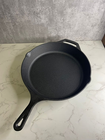 12” Fresh Australian Cast Iron Pre-Seasoned Pan New Unboxed Cooking