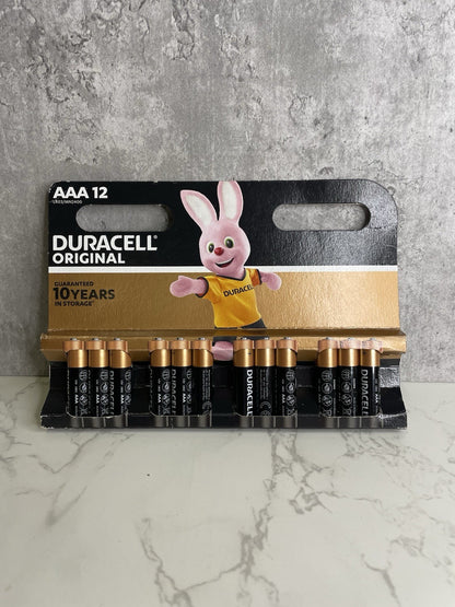 Duracell Original AAA 12pack 10 Years Expiry 2035 Fast Dispatch Same Day
