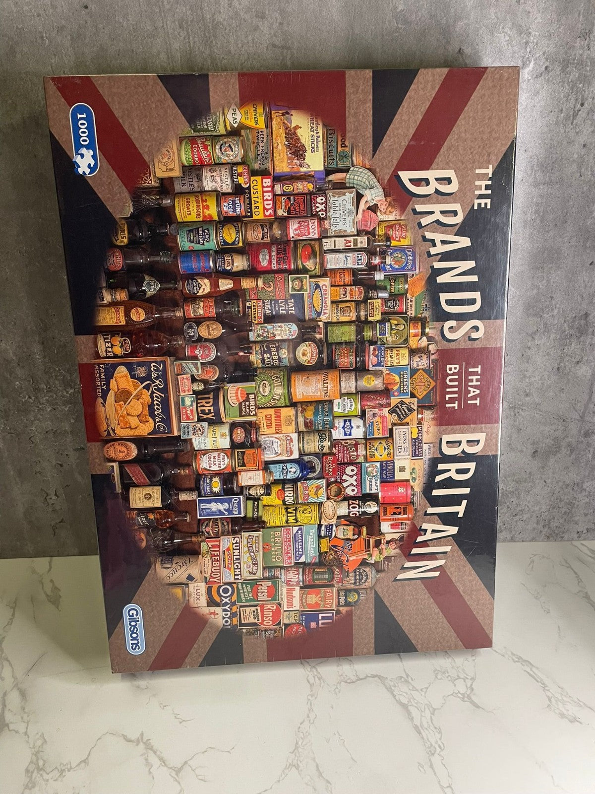 Brands Of Britain 1000 piece Jigsaw Puzzle Christmas Gift Birthday Present