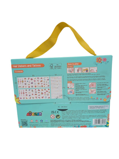 Avenir - Nail Stickers And Tattoos - Flower Toy NEW 3+ Arts & Crafts