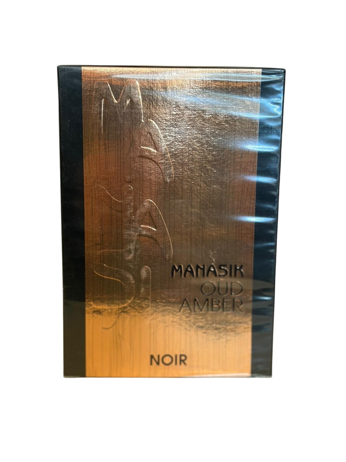 Manasik Oud Amber Noir Eau De Perfum 100ml Unisex Perfume New And Sealed 