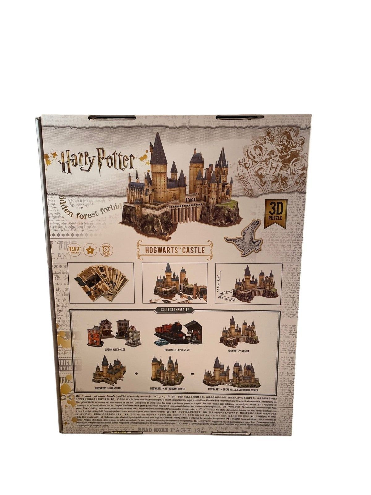Harry Potter Hogwarts Castle 3D Puzzle Game Gift Birthday Fun