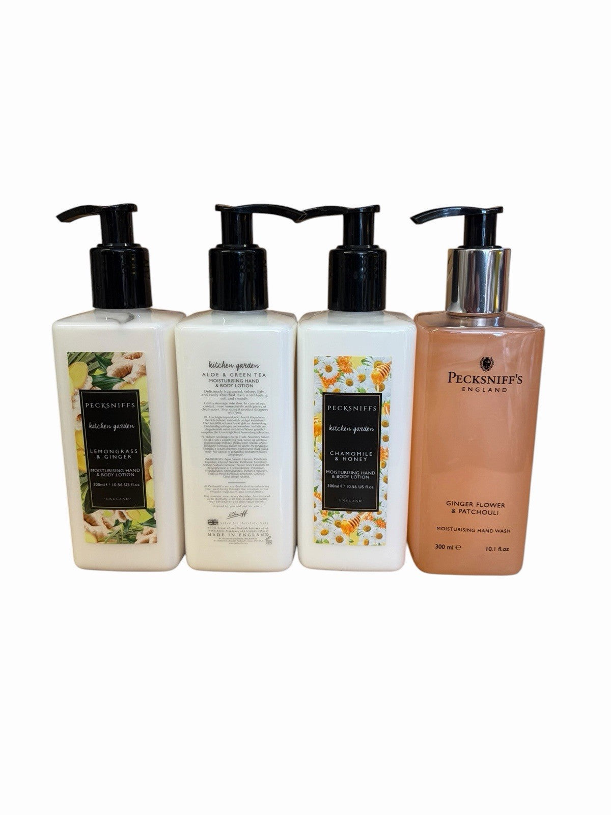 Lotion Pecksniffs 3 x Hand & Body Lotion 1 x Hand Wash Set  💕 Lemongrass, Aloe