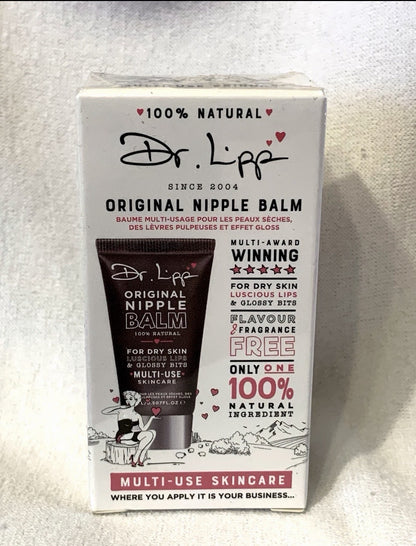 6x Dr Lipp Original Nipple Balm Dry Sore Cracked & Sensitive Skin Lips 15ml Seal