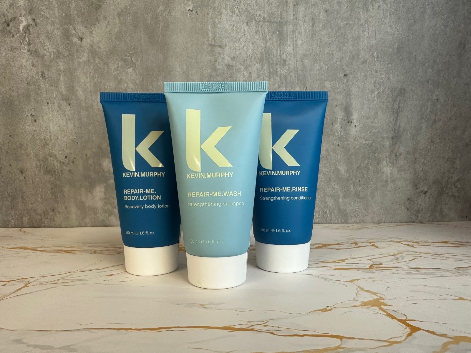 Kevin Murphy 8 x 50ml Body Wash Lotion Shampoo & Conditioner 400ml Molton Brown