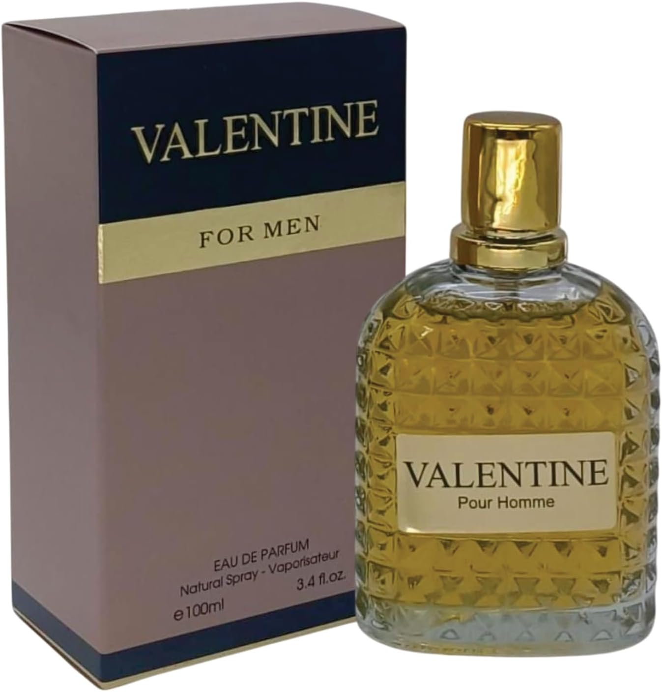 Valentine For Men 100ml Eau De Perfume By Fragrance Couture Gift For Him