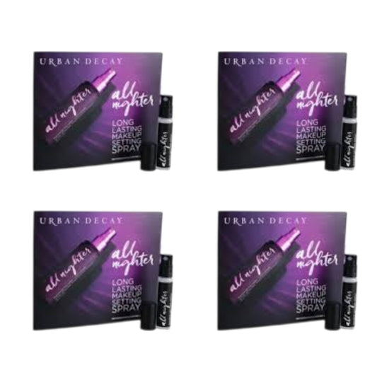 4 x Urban Decay All Nighter Make Up Setting Spray 2ml (8ml)
