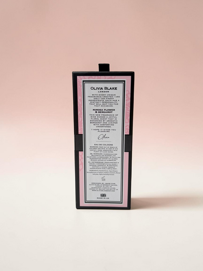 Olivia Blake Mimosa Flower & Bergamot Eau de Cologne Womens Perfume 100ml