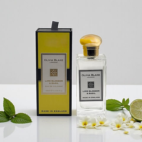 Olivia Blake Lime Basil and Blossom Eau de Cologne Womens Perfume 100ml