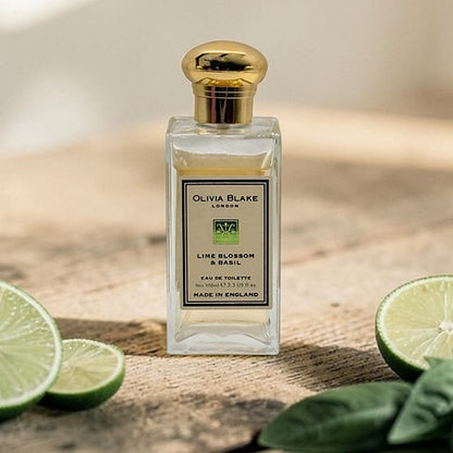 Olivia Blake Lime Basil and Blossom Eau de Cologne Womens Perfume 100ml
